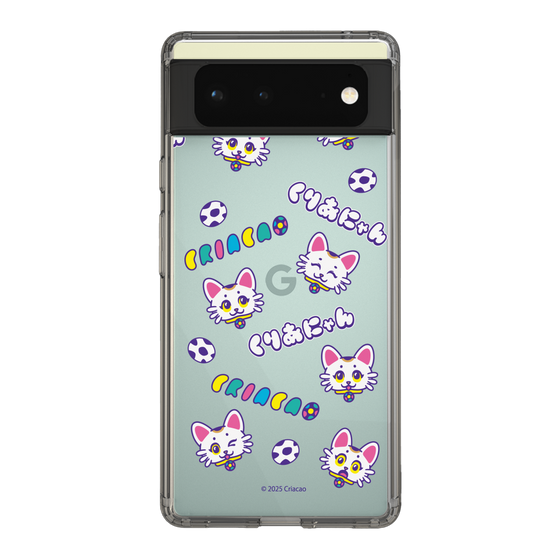 スリムプロテクションケース［ クリアソン新宿 - くりあにゃん - 総柄 ］