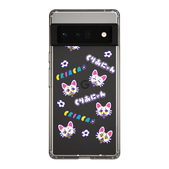 スリムプロテクションケース［ クリアソン新宿 - くりあにゃん - 総柄 ］