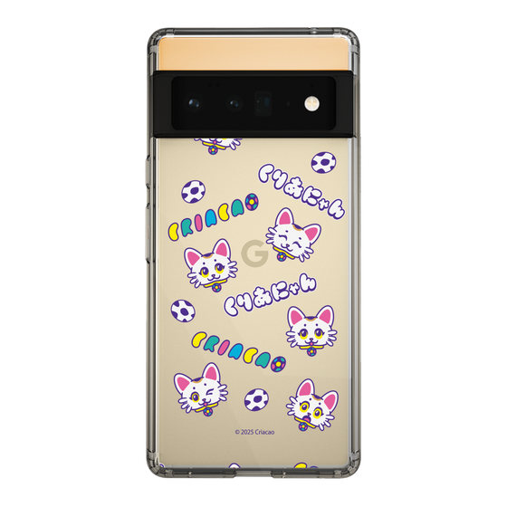 スリムプロテクションケース［ クリアソン新宿 - くりあにゃん - 総柄 ］