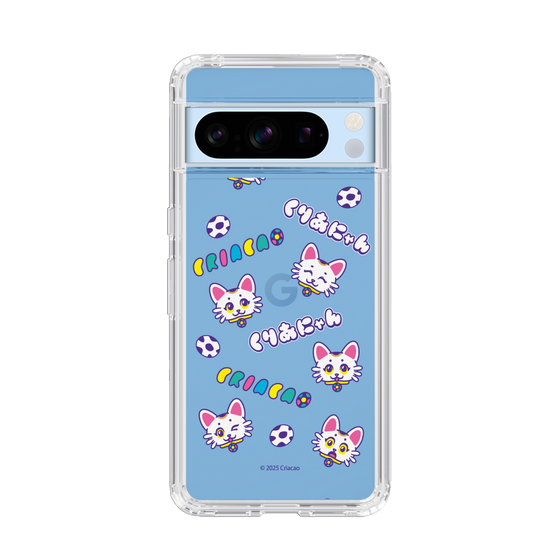 スリムプロテクションケース［ クリアソン新宿 - くりあにゃん - 総柄 ］