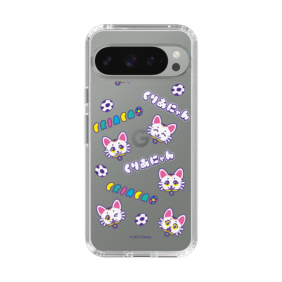 スリムプロテクションケース［ クリアソン新宿 - くりあにゃん - 総柄 ］