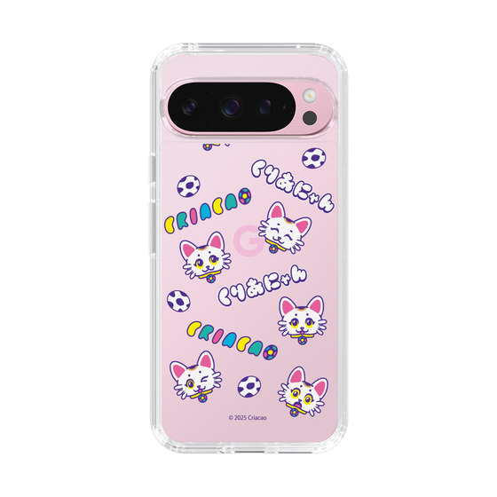 スリムプロテクションケース［ クリアソン新宿 - くりあにゃん - 総柄 ］