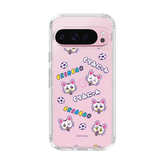 スリムプロテクションケース［ クリアソン新宿 - くりあにゃん - 総柄 ］