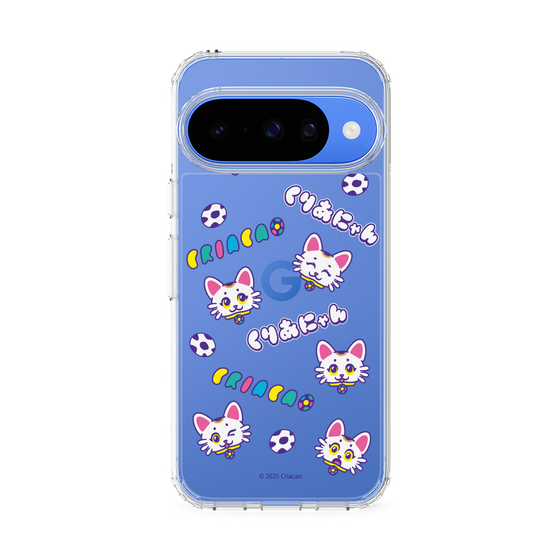 スリムプロテクションケース［ クリアソン新宿 - くりあにゃん - 総柄 ］