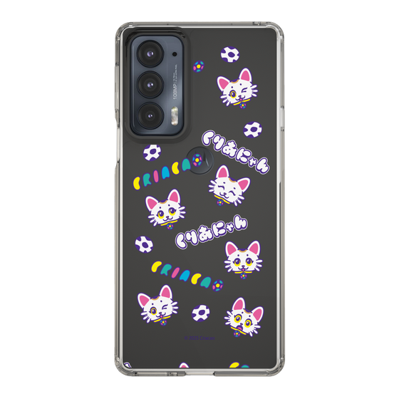 スリムプロテクションケース［ クリアソン新宿 - くりあにゃん - 総柄 ］