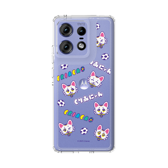 スリムプロテクションケース［ クリアソン新宿 - くりあにゃん - 総柄 ］