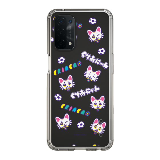 スリムプロテクションケース［ クリアソン新宿 - くりあにゃん - 総柄 ］