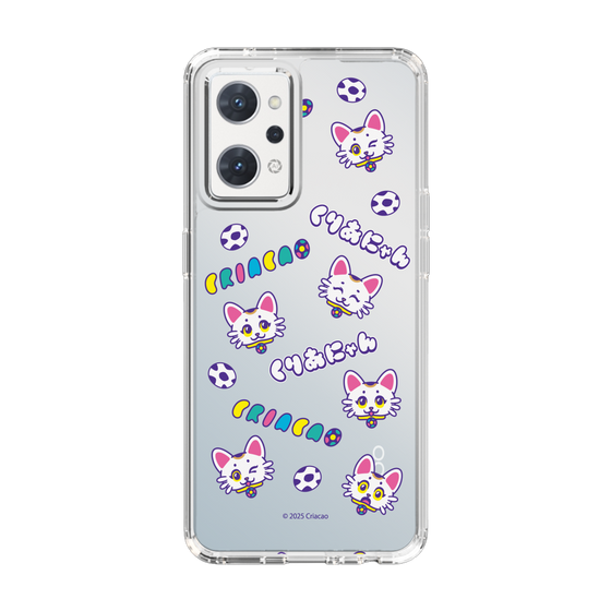 スリムプロテクションケース［ クリアソン新宿 - くりあにゃん - 総柄 ］