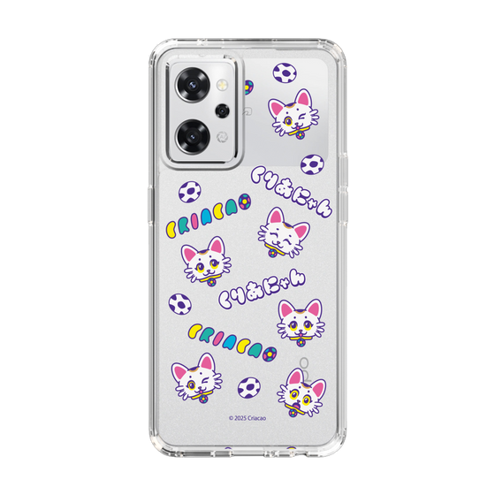 スリムプロテクションケース［ クリアソン新宿 - くりあにゃん - 総柄 ］