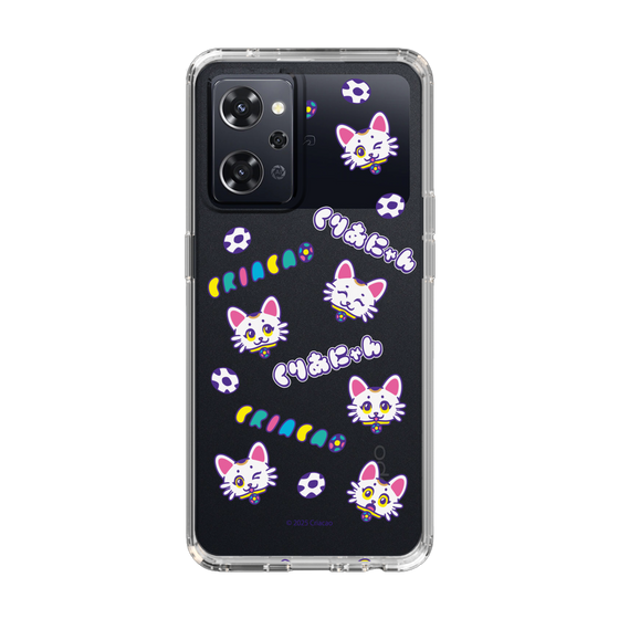 スリムプロテクションケース［ クリアソン新宿 - くりあにゃん - 総柄 ］