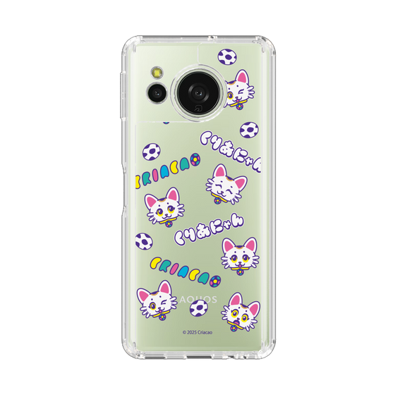 スリムプロテクションケース［ クリアソン新宿 - くりあにゃん - 総柄 ］