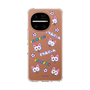 スリムプロテクションケース［ クリアソン新宿 - くりあにゃん - 総柄 ］
