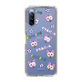 スリムプロテクションケース［ クリアソン新宿 - くりあにゃん - 総柄 ］
