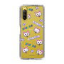 スリムプロテクションケース［ クリアソン新宿 - くりあにゃん - 総柄 ］