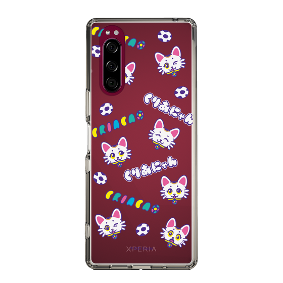 スリムプロテクションケース［ クリアソン新宿 - くりあにゃん - 総柄 ］