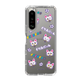 スリムプロテクションケース［ クリアソン新宿 - くりあにゃん - 総柄 ］