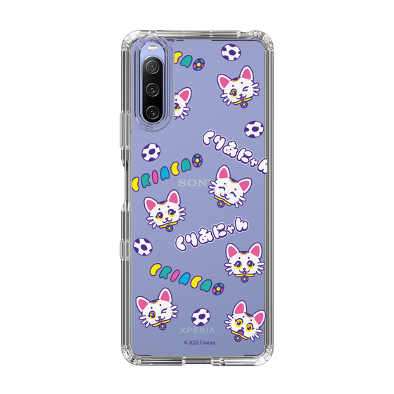 スリムプロテクションケース［ クリアソン新宿 - くりあにゃん - 総柄 ］