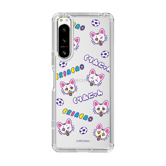 スリムプロテクションケース［ クリアソン新宿 - くりあにゃん - 総柄 ］