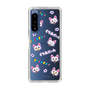 スリムプロテクションケース［ クリアソン新宿 - くりあにゃん - 総柄 ］
