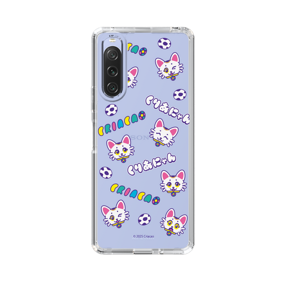 スリムプロテクションケース［ クリアソン新宿 - くりあにゃん - 総柄 ］