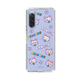 スリムプロテクションケース［ クリアソン新宿 - くりあにゃん - 総柄 ］