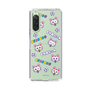 スリムプロテクションケース［ クリアソン新宿 - くりあにゃん - 総柄 ］