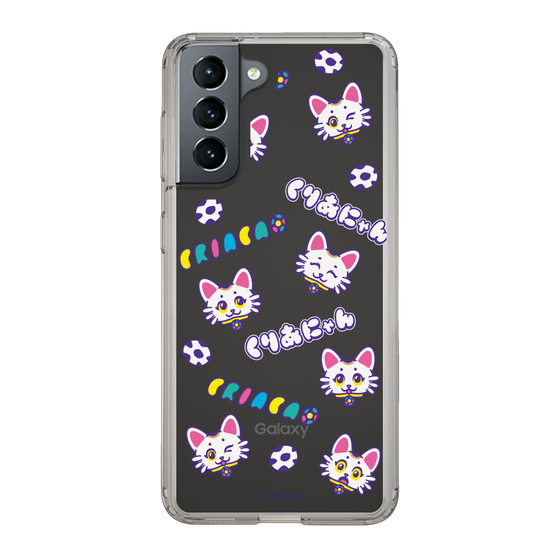 スリムプロテクションケース［ クリアソン新宿 - くりあにゃん - 総柄 ］