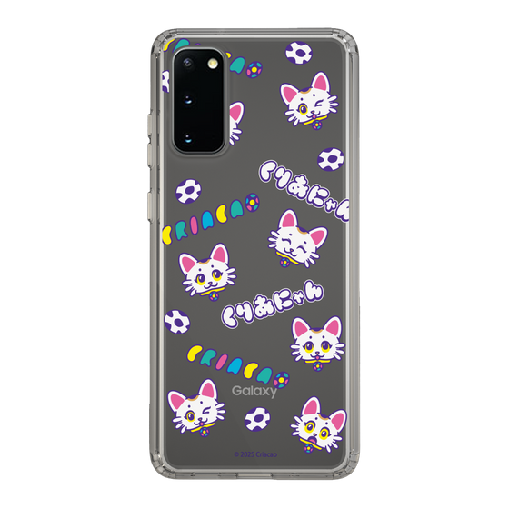 スリムプロテクションケース［ クリアソン新宿 - くりあにゃん - 総柄 ］