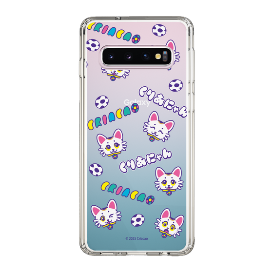 スリムプロテクションケース［ クリアソン新宿 - くりあにゃん - 総柄 ］