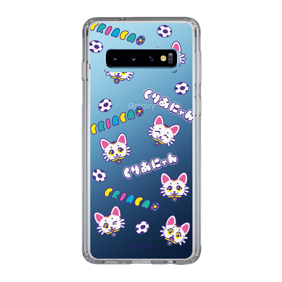 スリムプロテクションケース［ クリアソン新宿 - くりあにゃん - 総柄 ］