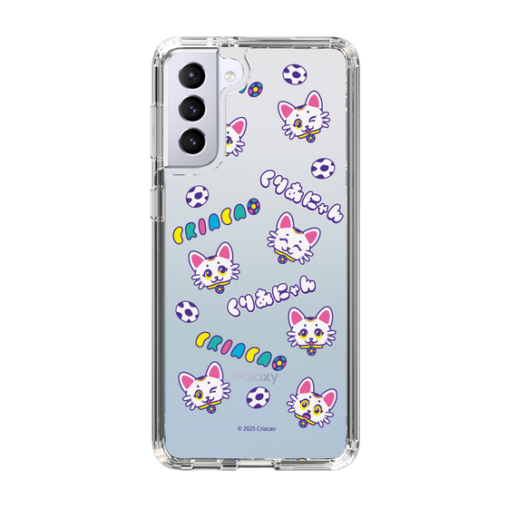 スリムプロテクションケース［ クリアソン新宿 - くりあにゃん - 総柄 ］