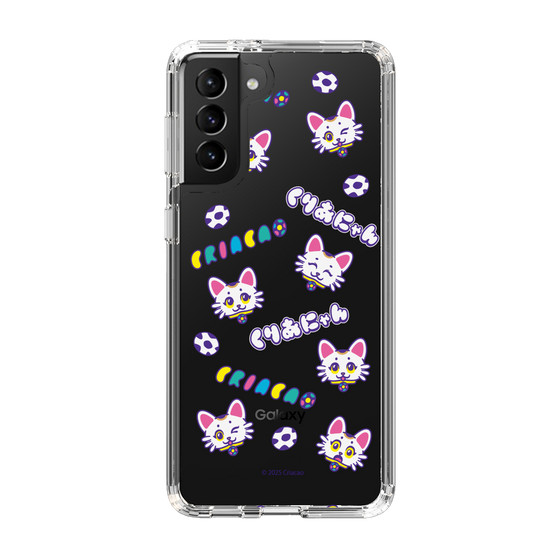 スリムプロテクションケース［ クリアソン新宿 - くりあにゃん - 総柄 ］