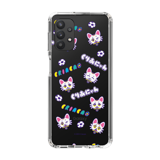 スリムプロテクションケース［ クリアソン新宿 - くりあにゃん - 総柄 ］