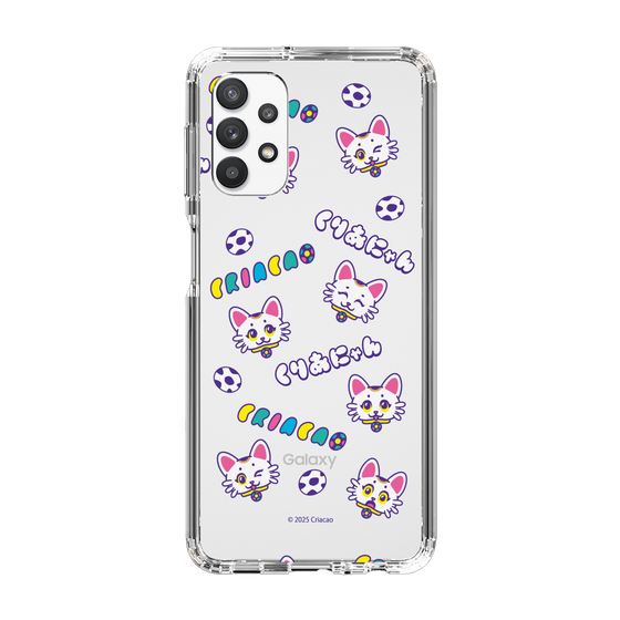 スリムプロテクションケース［ クリアソン新宿 - くりあにゃん - 総柄 ］