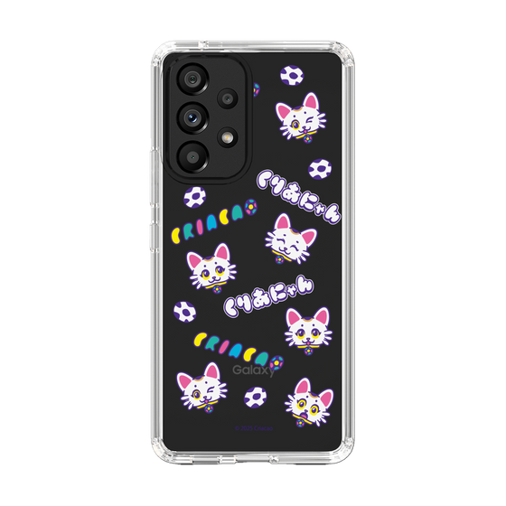 スリムプロテクションケース［ クリアソン新宿 - くりあにゃん - 総柄 ］