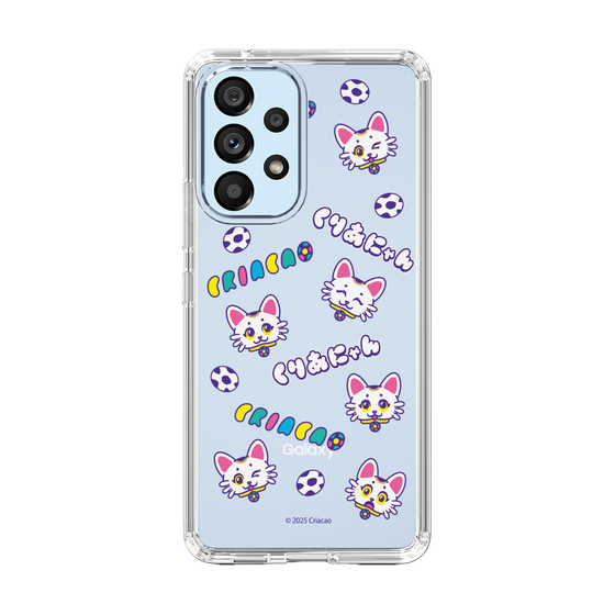 スリムプロテクションケース［ クリアソン新宿 - くりあにゃん - 総柄 ］