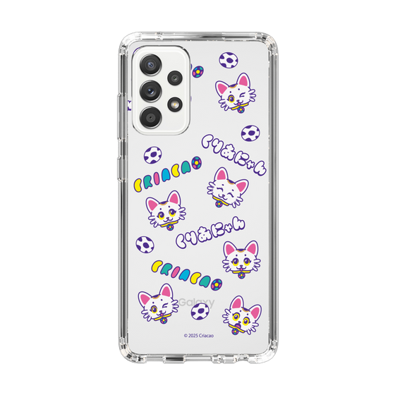 スリムプロテクションケース［ クリアソン新宿 - くりあにゃん - 総柄 ］