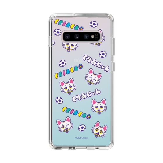 スリムプロテクションケース［ クリアソン新宿 - くりあにゃん - 総柄 ］