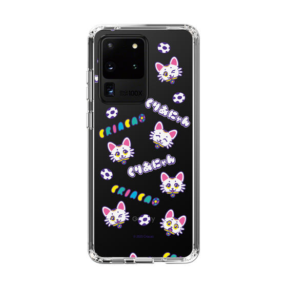 スリムプロテクションケース［ クリアソン新宿 - くりあにゃん - 総柄 ］