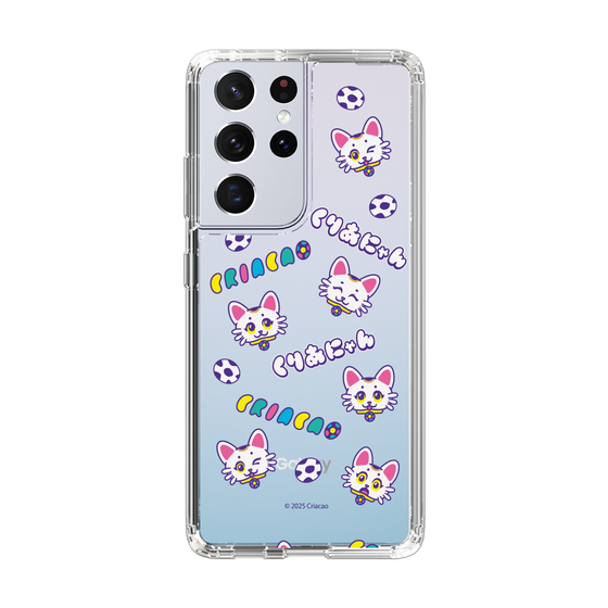 スリムプロテクションケース［ クリアソン新宿 - くりあにゃん - 総柄 ］