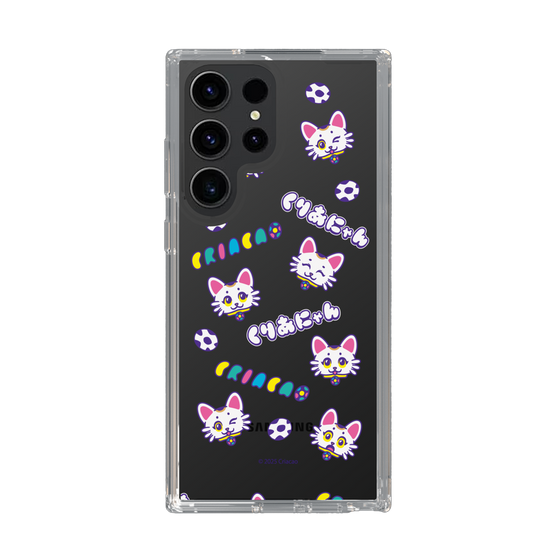 スリムプロテクションケース［ クリアソン新宿 - くりあにゃん - 総柄 ］