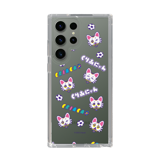 スリムプロテクションケース［ クリアソン新宿 - くりあにゃん - 総柄 ］