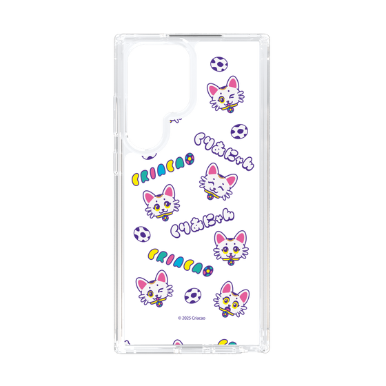 スリムプロテクションケース［ クリアソン新宿 - くりあにゃん - 総柄 ］