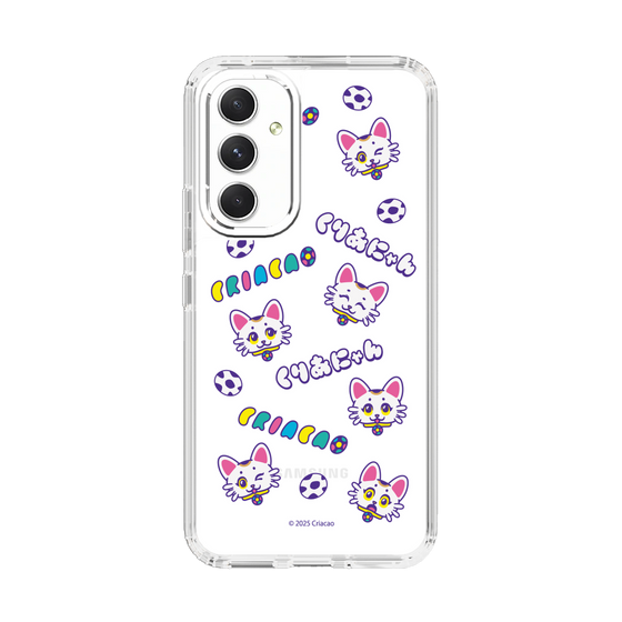 スリムプロテクションケース［ クリアソン新宿 - くりあにゃん - 総柄 ］