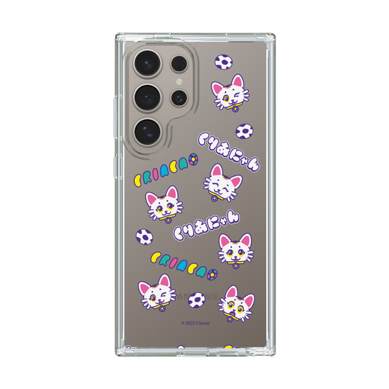 スリムプロテクションケース［ クリアソン新宿 - くりあにゃん - 総柄 ］
