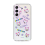 スリムプロテクションケース［ クリアソン新宿 - くりあにゃん - 総柄 ］