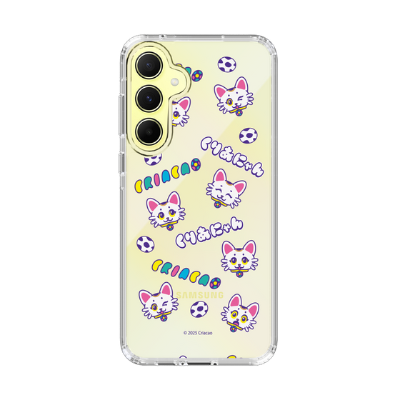 スリムプロテクションケース［ クリアソン新宿 - くりあにゃん - 総柄 ］
