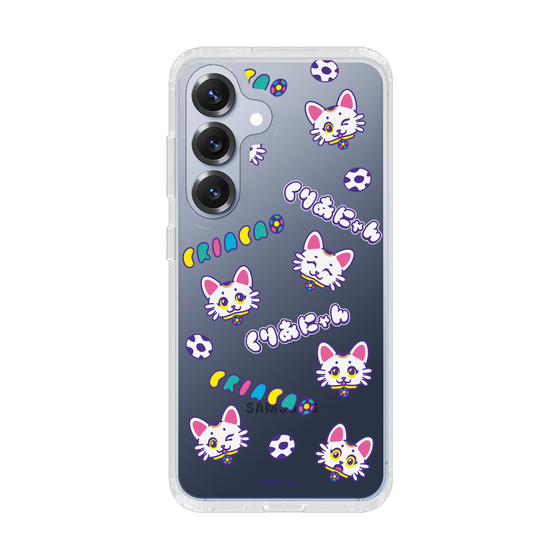 スリムプロテクションケース［ クリアソン新宿 - くりあにゃん - 総柄 ］