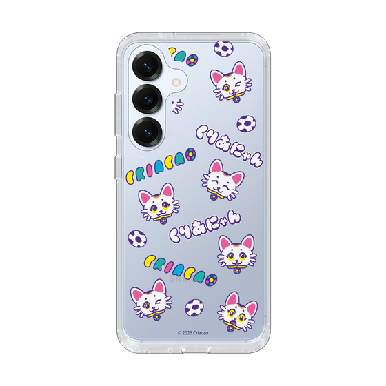 スリムプロテクションケース［ クリアソン新宿 - くりあにゃん - 総柄 ］