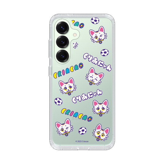 スリムプロテクションケース［ クリアソン新宿 - くりあにゃん - 総柄 ］